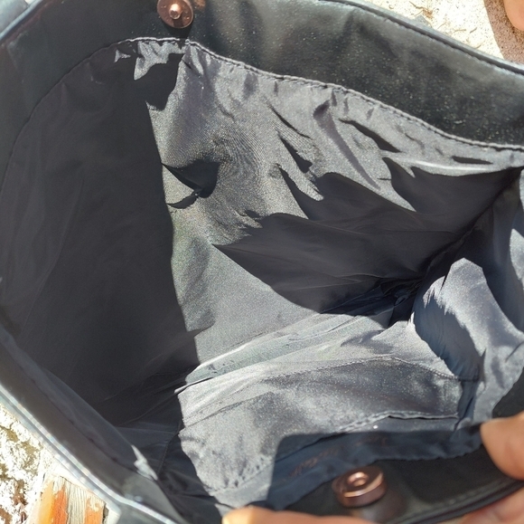 Victoria's Secret Black Fringe Tote - Picture 3 of 4